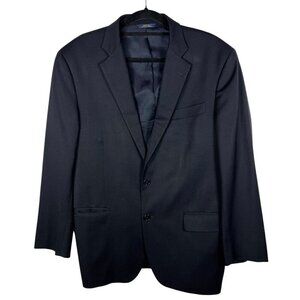 Brooks Brothers 1818 Sport Coat Men's SZ 42R/36W‎ Wool Black Suit Blazer Madison